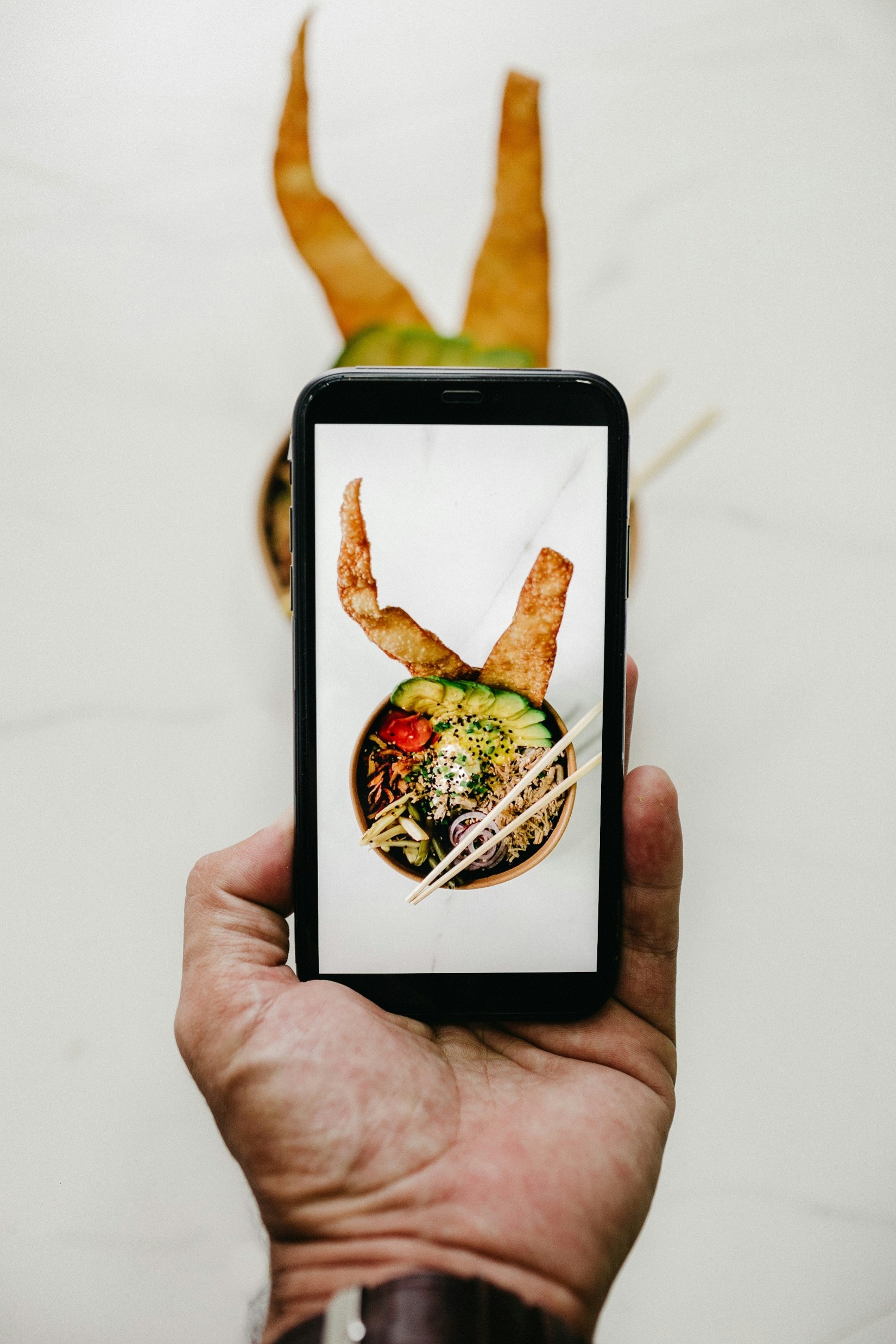 Phone Food Pic